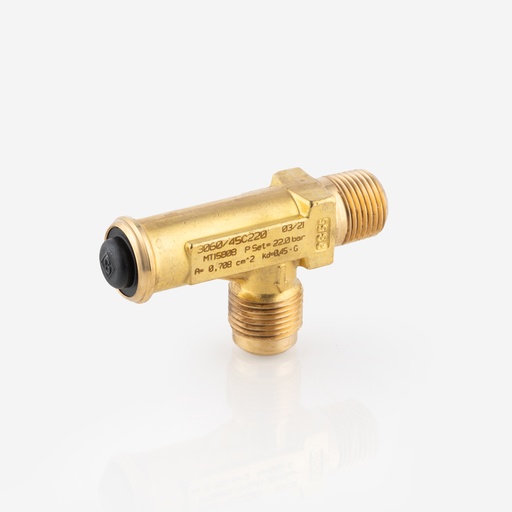 [D15011005] Varoventtiili 1/2"-NPT 5/8"-SAE 3060/45C22 22bar