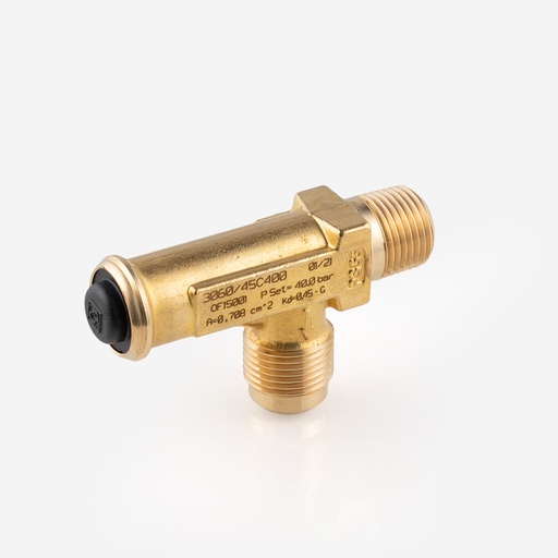 [D15011047] Varoventtiili 1/2"-NPT 5/8"-SAE 3060/45C40 40bar