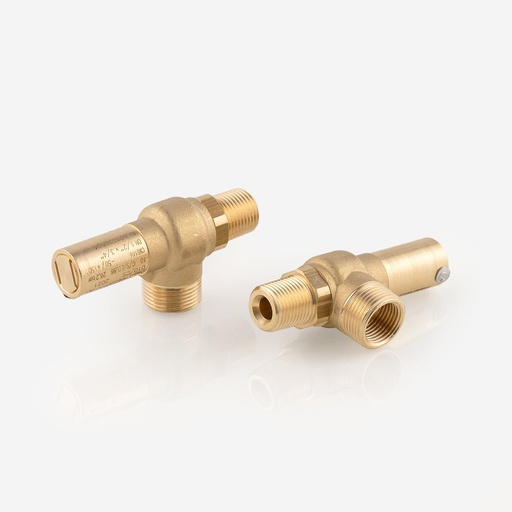[D15231032] Varoventtiili D10/CS 1/2"NPT - 3/4"G 26,2bar Co2
