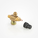 Rotalock venttiili 6310/3 3/8"-SAE x 3/4"-UN