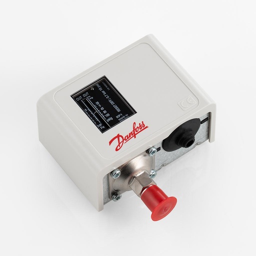 [E02011003] Pressostaatti Danfoss KP1 060-110366 (-0.9 - 7.0 bar) manual