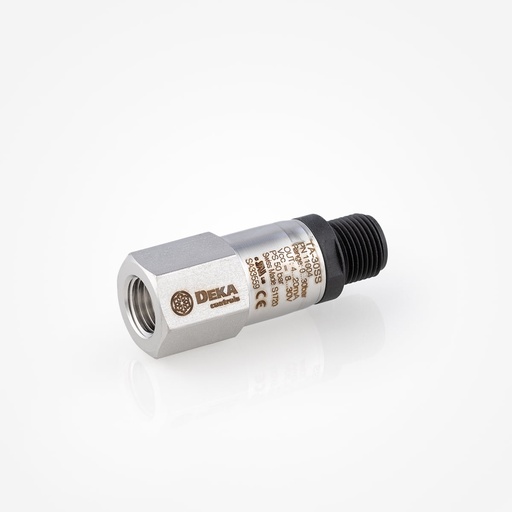 [E05480023] Pressure transducer 0-30bar Deka TA-30SS 4-20mA, 1/4" SAE-F