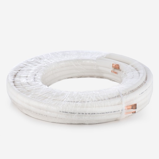 [F02011009] Copper tube pair coiled Insulated-AP-25 1/4"-5/8-20m