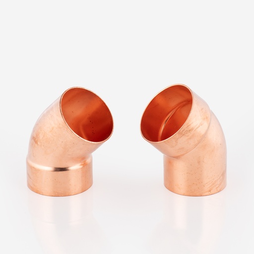 [F04011123] Street elbow 45° 76mm F/M RR5040