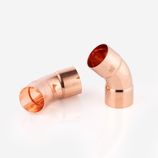 [F04011133] Bend 45° 42mm F/F RR5041