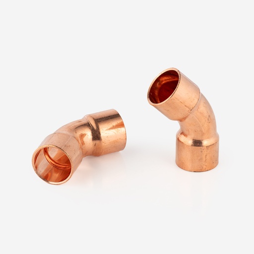 [F04261079] 45° elbow 1 3/8" K5041  80 BAR Cu-DHP