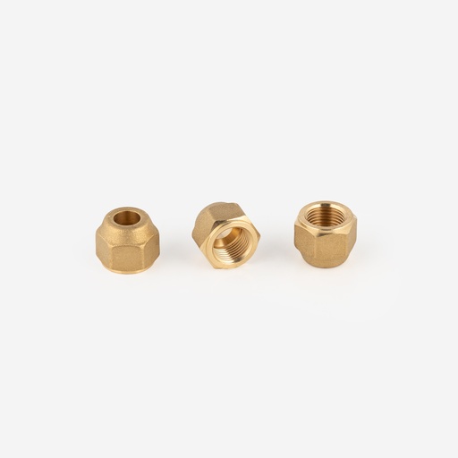 [F05011011] Laippamutteri 7030/3M10 3/8" SAE, 10mm Putkelle