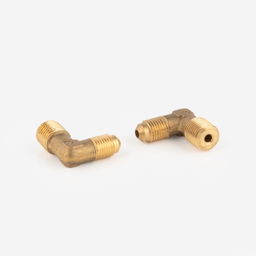 [F05011033] Konenippa 90° E1-4B 7220/2 1/4" SAE x 1/4" NPT