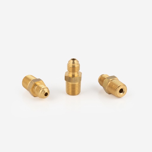[F05021010] Konenippa SAE1/4" X NPT1/4" U1-4B