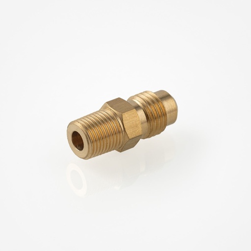 [F06011004] Straight access Fitting 8354/21 SAE 1/4"-NPT 1/8"