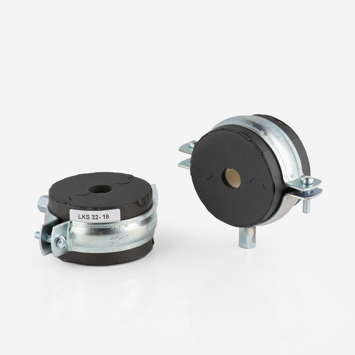 [F07031056] Refrigeration pipe clamp 32x18mm