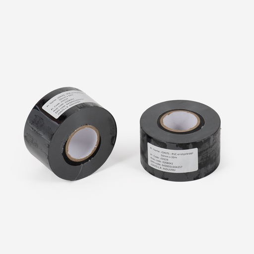 [F09011010] Saumateippi musta 50mm 50mm/33M (18 RLL)