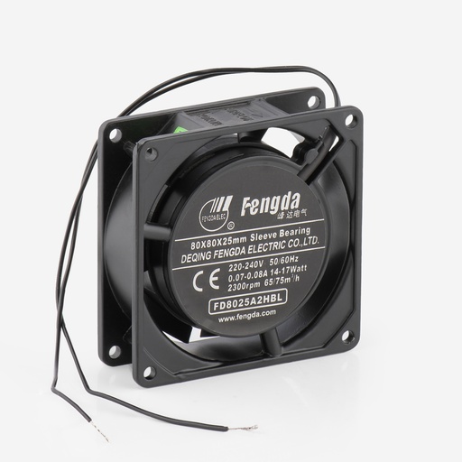 [G02061002] Fan Motor 230V 2600rpm 80X80X25mm