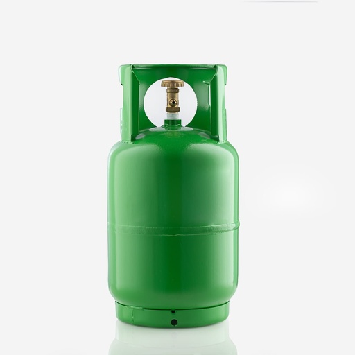 [H01021040] Empty green cylinder 12l 48bar   1 x 1/4" SAE valve