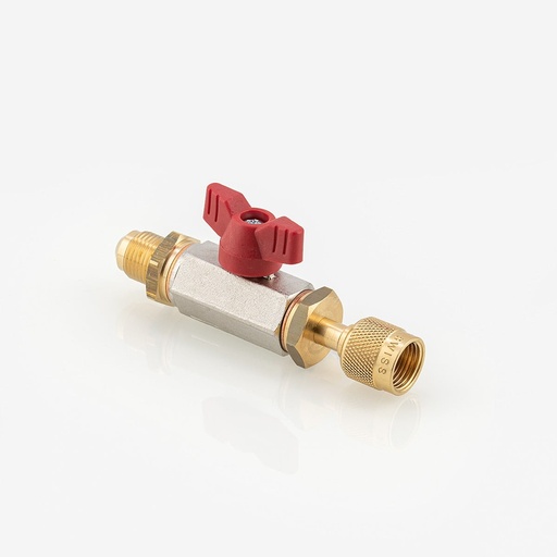 [J02431009] Huoltoventtiili sululla Refco CX-3/8" SAE (PUN) (9881180)