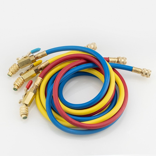 [J02431012] Hose set 1,5m 1/4"-45° With ball valve