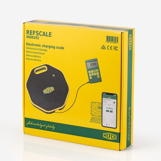 [J06021012] Electronic charging scale 110kg Refco REFSCALE (4688292)