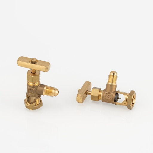 [J07011016] Piercing valve with schrader 8330/A for 6-10mm pipe size