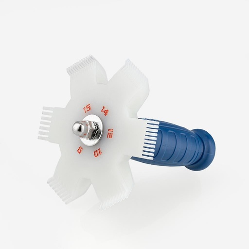 [J07011026] Lamellikampa kahvalla (8,9,10,12,14,15 - 1")