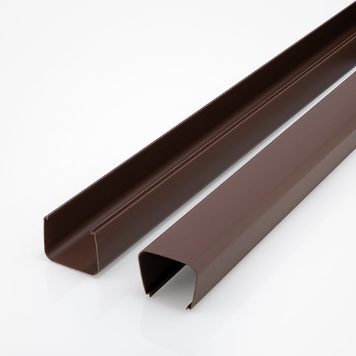 [K03011020] Asennuskouru Dry 80x60 (2m) ruskea  9860-001-60 (laatikko: 16m/8kpl)