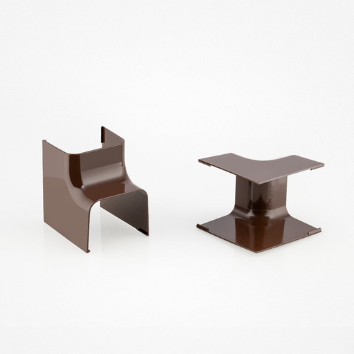 [K03011024] Canal internal elbow bend 90° 80x60 brown 9806-112-60 (10)