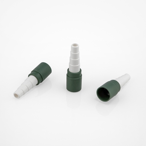 [K03011043] Liitososa letku/putki 9899-034-01 25mm (vihreä)