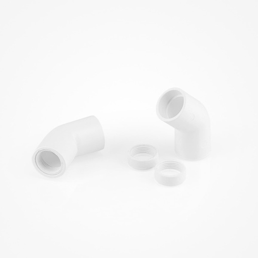 [K04011014] Kulmaliitos 45° ø20mm 9903-101-08(30)