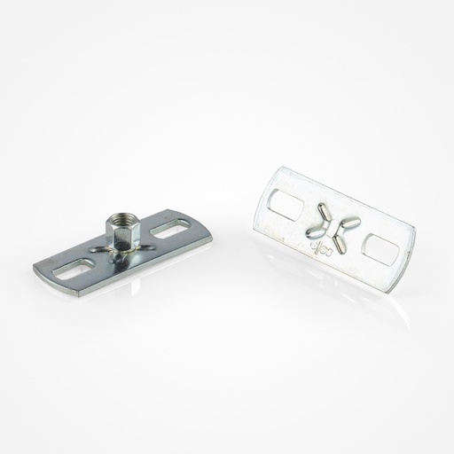 [F11011071] Base plate M8 25 mm M8/M10 (50pcs/pkg)