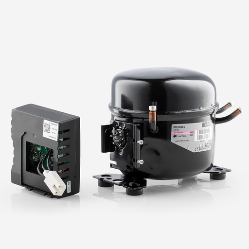 [A01011110] Compressor BD220CL 102Z3020 3,86cm³ R404A 12VDC LHBP