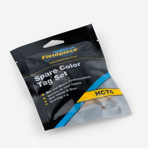 [J02061008] Fieldpiece letkujen värimerkit punainen,keltainen,sininen 2kpl 