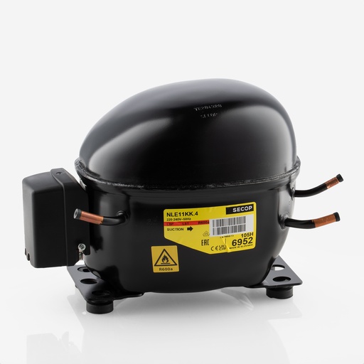 [A01011111] Compressor NLE11KK.4 105H6952 11,15cm³ R600a LBP 230V