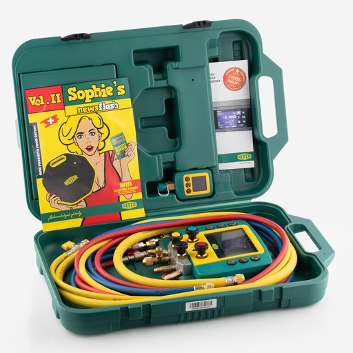 [J02031070] Manifold 4-way digital Refco REFMATE-4-CA-WTC-V (4688132)