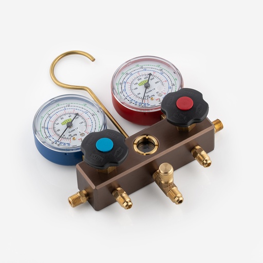 [J02031071] Mittarisarja Refco 2-tie R407C, R134A, R404A