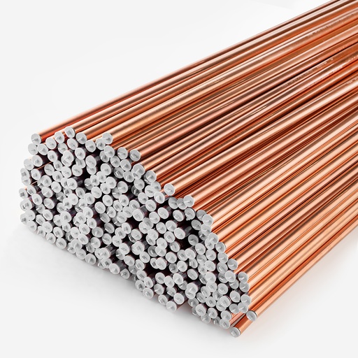 [F03240010] Copper Tube, 1/2"(12,70) x 1mm x4m, Green 80 bars, MWP 102bar