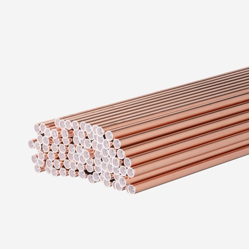 [F03250012] Copper Tube, 1 1/8"(28,57) x 2,80mm x4m, Green 120 bars, MWP 121bar