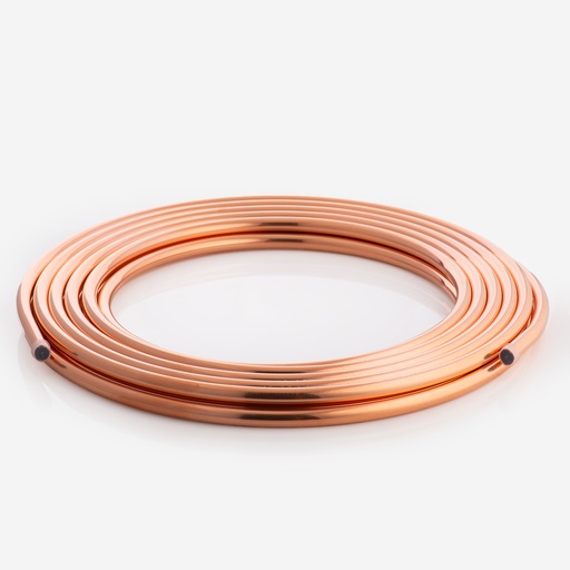 [F01010010] Copper Tube Coil,5/8" (15,87) x 1,0mm x 15m, Green Standard, MWP 80bar