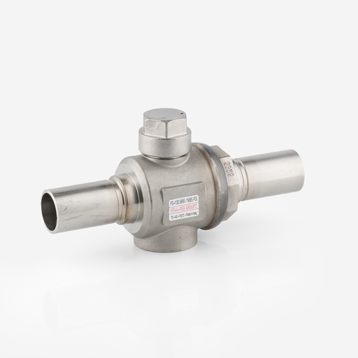 [D03250003] BV21WD25X0000 2-tiepalloventtiili CO2 DN25 SS