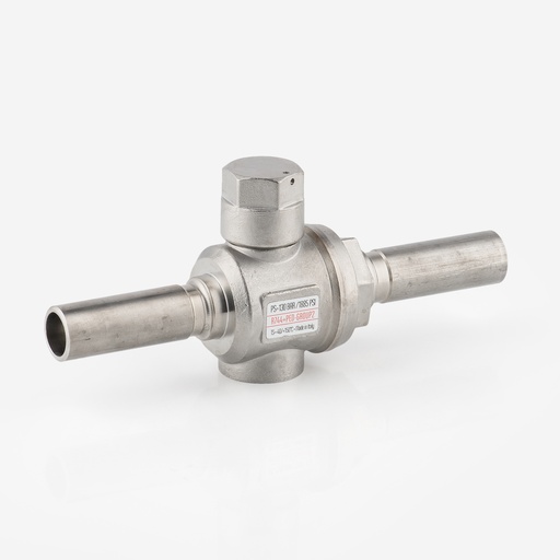 [D03250005] BV21KD15X0000 ball valve 2-way for R744 K-type DN15 with OD stainless steel connections