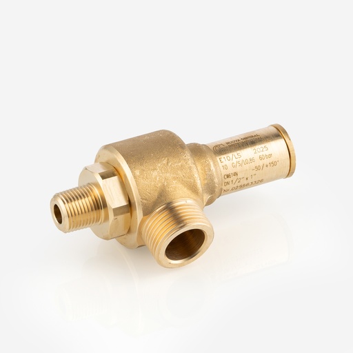 [D15030092] Safety valve E10/LS 60 bar  1/2" NPT G.1"