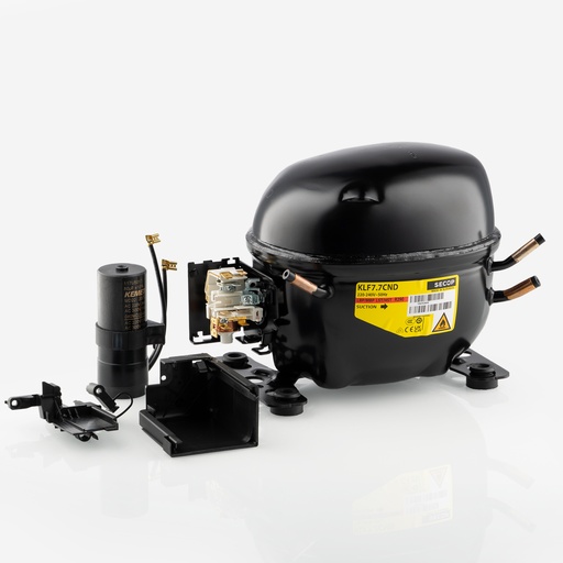 [A01011013] Kompressori KLF7.7CND 106H2800 7,7cm³ R290 LMBP 230V (korvaa DLE7.5CN)