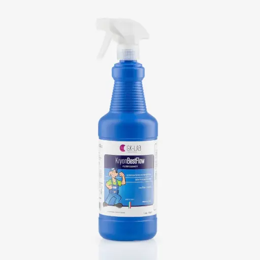 [J07010012] GK-Lab Kryon BestFlowFilter - Suihkepuhdistusaine sisäyksiköille 360° annostelijalla - 1 litra