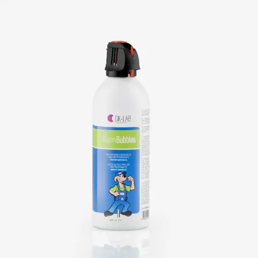 [J07010013] GK-Lab KryonBubbles - Syttymätön vuodonilmaisinvaahto kylmäainekaasuille HFO, HFC, R290, R744 - 400 ml spraypullo