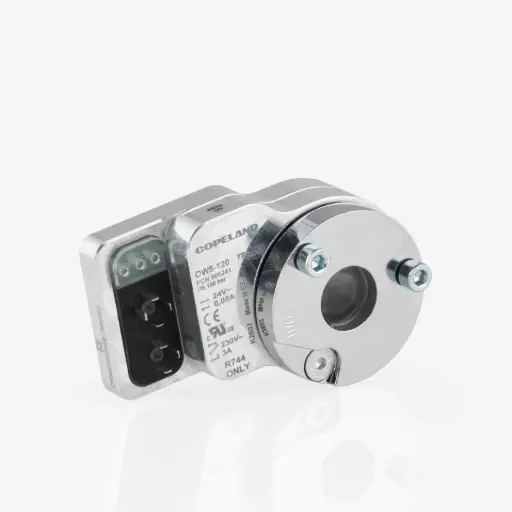 [D07070020] Electronic oil level regulator OM5-120 100bar, R744, 24VAC, relay 230V (805241), Emerson