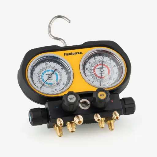 [J02060063] Analogue Manifold Fieldpiece, 4 Port, A3 (R290/R600/R1270/R600A), GS429C